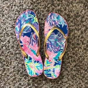 Lilly Pulitzer Flip-flops